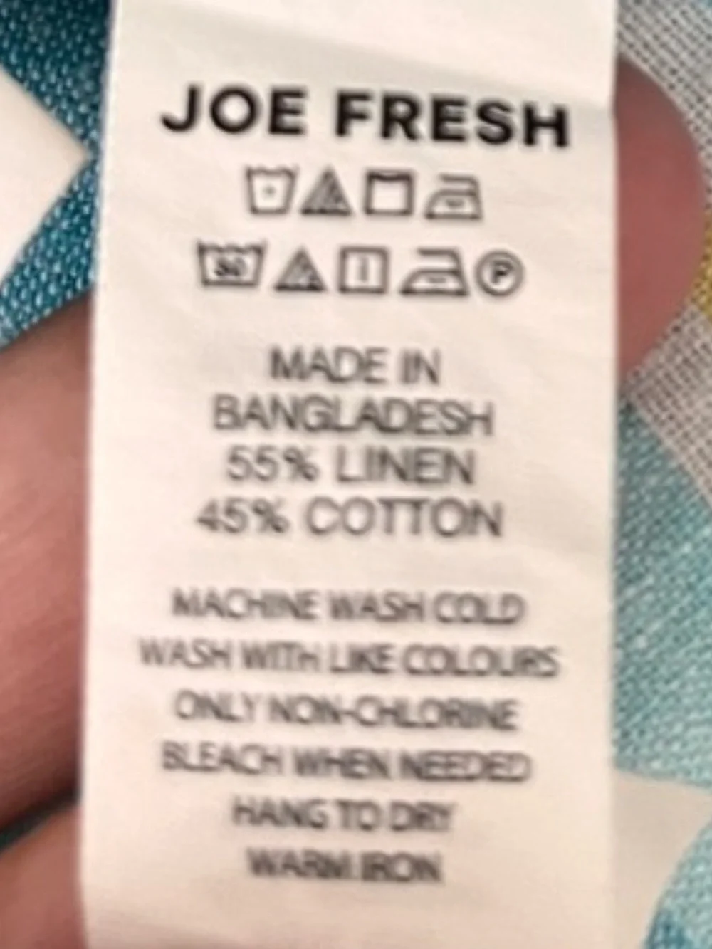 Linen blend Maxi In Navy Small - Picture 3 of 3